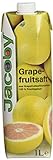 Jacoby Grapefruitsaft aus Grapefruitsaftkonzentrat, 6er Pack (6 x 1 l)