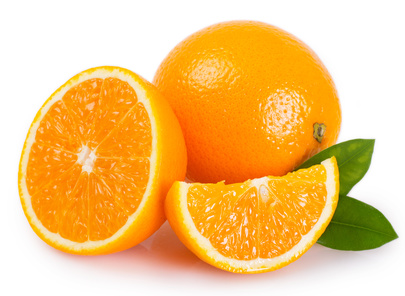 Halbierte Orangen